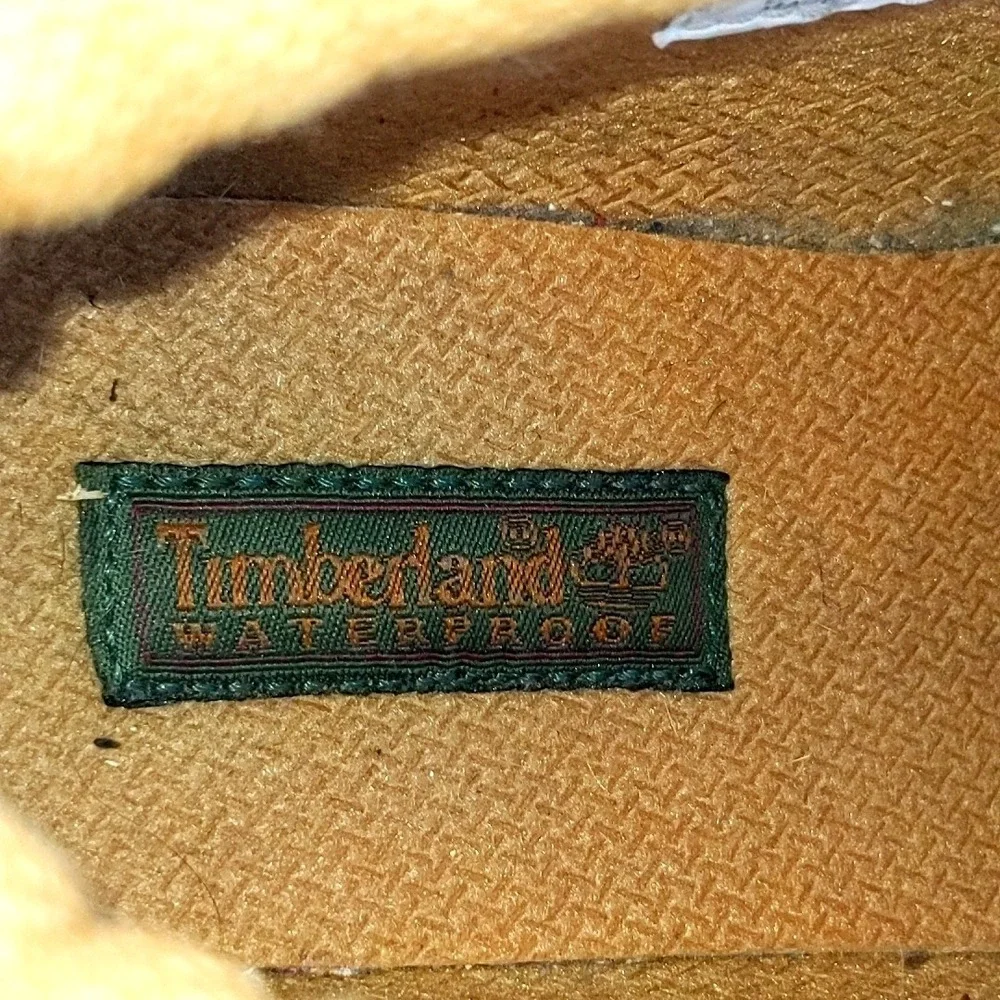 Timberland Waterproof Wheat Logo Print Chukka Boots 22964M Womens 5.5 Youth 5.5 - Picture 4 of 7